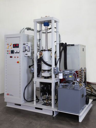 Graphite hot press furnace