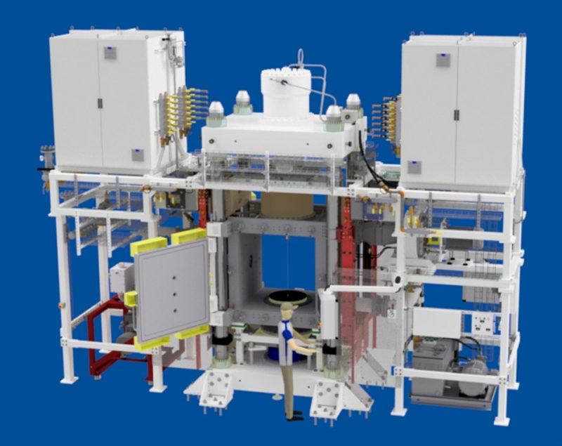 direct current sintering furnace model